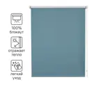Штора рулонная блэкаут Inspire Santos 200x175 см бирюзовая Celadon 2