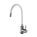 Смеситель для кухни С гибким изливом Shimizu white-S smz 1006558
