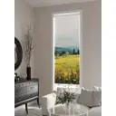 Рулонная штора At home Кронмирс 62x170 см цвет белый/зеленый/желтый/бирюзовый