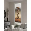 Рулонная штора At home Фенелиар 52x170 см цвет бежевый/белый/коричневый/серый