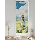 Рулонная штора At home Рултис 62x170 см цвет бежевый/белый/зеленый/синий/желтый