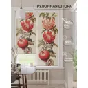 Рулонная штора At home Бетта AT772223 62x170 см цвет бежевый/красный/зеленый