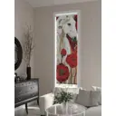 Рулонная штора At home Анимаис AT773486 52x170 см цвет белый/красный
