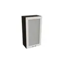 Навесной шкаф со стеклом Сурская мебель Ницца 50x92x31.8 см 1 дверца МДФ цвет кальяри/айленд