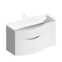 Тумба под раковину Kerama Marazzi Riva RV.100Lh\WHT.M, 97.90 см
