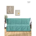 Раскладной диван Cityhd Женева 140x95x95 см велюр цвет бирюзовый