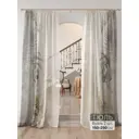 Комплект штор на шторной ленте Comfy Way Тиана 150x250 см цвет зеленый