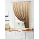 Штора на ленте Comfy Way Лимират габардин 150x160 см цвет коричневый CW935068