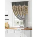 Штора на ленте Comfy Way Лимират габардин 150x160 см цвет серый CW935133