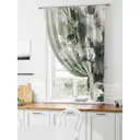 Штора на ленте Comfy Way Лимират габардин 150x160 см цвет зеленый/серый/белый CW935000