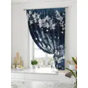 Штора на ленте Comfy Way Ролтин габардин 150x170 см цвет синий CW936194