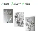 Картина на холсте Стеклянные тюльпаны 60x120