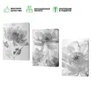 Картина на холсте Стеклянные цветы 50x70