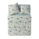 Комплект постельного белья Wenge Cloud flowers бязь 1.5-спальный наволочки 50x70-2 шт цвет серо-зеленый
