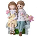 Фигурка декоративная Пара L8.5 W6 H10.5 см 783422