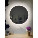 Зеркало для ванной Alfa mirrors Светлана 75 Svet-75d с подсветкой 75x75см