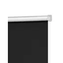 Рулонная штора Decofest Плайн блэкаут 140x175 см цвет черный