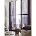 Тюль на ленте At Home Тавия 150x300 см вуаль цвет фиолетовый AA123480