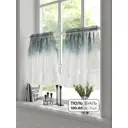 Тюль на кулиске At Home Шелритос 100x60 см вуаль цвет серый/бирюзовый AA569013