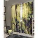 Комплект штор на ленте At Home Бамбуковый лес 150x260 см блэкаут цвет желтый AA900358