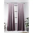 Комплект штор на ленте At Home Финмертос 150x280 см габардин цвет розовый AA543159