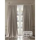 Комплект штор на ленте At Home Римеринс 150x280 см репс цвет коричневый AA947740