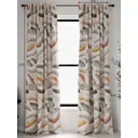 Комплект штор на ленте At Home Лиманвир 150x250 см репс цвет коричневый/красный/оранжевый AA986124