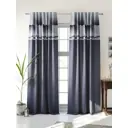 Комплект штор на ленте At Home Виларвинс 150x250 см репс цвет синий/голубой AA544181