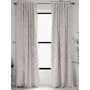 Комплект штор на ленте At Home Линраст 150x250 см репс цвет белый AA986134