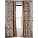 Комплект штор на ленте At Home Ринофиор 150x250 см репс цвет коричневый AA986191