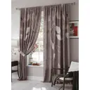 Комплект штор на ленте At Home Флопсит 150x270 см габардин цвет белый AA943046