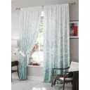 Комплект штор на ленте At Home Лекменс 150x270 см габардин цвет бирюзовый AA943106