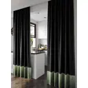 Комплект штор на ленте At Home Фекронирс 150x250 см репс цвет серебристый/серый/зеленый AA540056