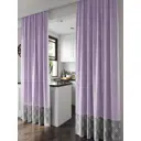Комплект штор на ленте At Home Миконтрис 150x250 см репс цвет черный AA540022