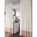 Комплект штор на ленте At Home Фирсонис 150x250 см репс цвет белый/оранжевый/розовый AA540055