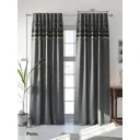 Комплект штор на ленте At Home Рендверис 150x250 см репс цвет зеленый AA986050