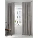 Комплект штор на ленте At Home Морлирс 150x260 см габардин цвет коричневый AA959213