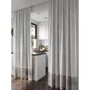 Комплект штор на ленте At Home Форимес 150x250 см репс цвет серебристый/серый/бежевый AA540108