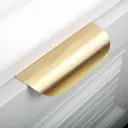 Мебельная ручка Cappio м/о 96 мм матовое золото