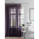 Тюль на ленте вуаль At Home Антоин 400x290 см цвет фиолетовый AA123504