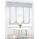 Тюль на ленте вуаль Параскева 290x180 см цвет белый 19234