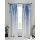 Комплект штор на ленте блэкаут Helga Флирнес 300x270 см цвет синий HH955115