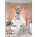 Тюль на ленте вуаль Helga Лирсинтес 300x180 см цвет бежевый HH550095