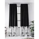 Комплект штор на ленте габардин At Home Рехенвис 150x280 см цвет белый AA543043