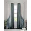 Комплект штор на ленте блэкаут At Home Ренервис 150x270 см цвет черный AA955159