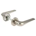 Ручка раздельная Lockland 002 цвет сатиновый никель