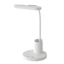 Рабочая лампа настольная светодиодная Uniel Ul-00011097 10w/3000-6000k/dim white сенсорный выключатель диммер цвет белый