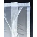 Тюль на шторной ленте Лентабел жаккард 300x280 см цвет белый