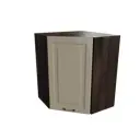 Навесной шкаф угловой Сурская мебель кальяри/кварц 59.2x71.6x59.2 см 1 дверца МДФ цвет кальяри/кварц