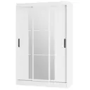 Шкаф-купе Bts 200x131x50 см 4 полки ЛДСП цвет белый